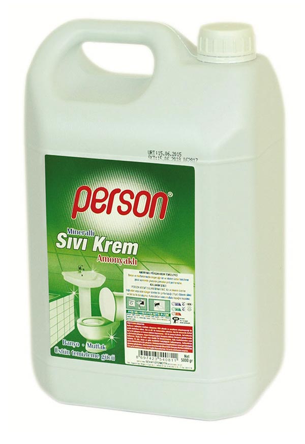 PERSON MİNERALLİ OVMA KREMİ (AMONYAK) 5 L